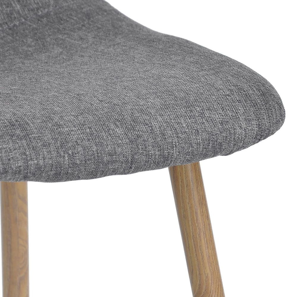 39F Charlton Fabric Dining Chair, Grey V7N5 - product image 6