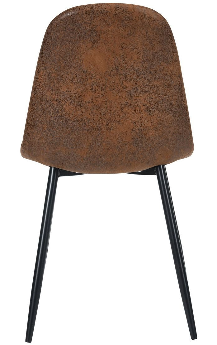 39F Charlton Suede Dining Chair, Brown R2O6 - product image 6