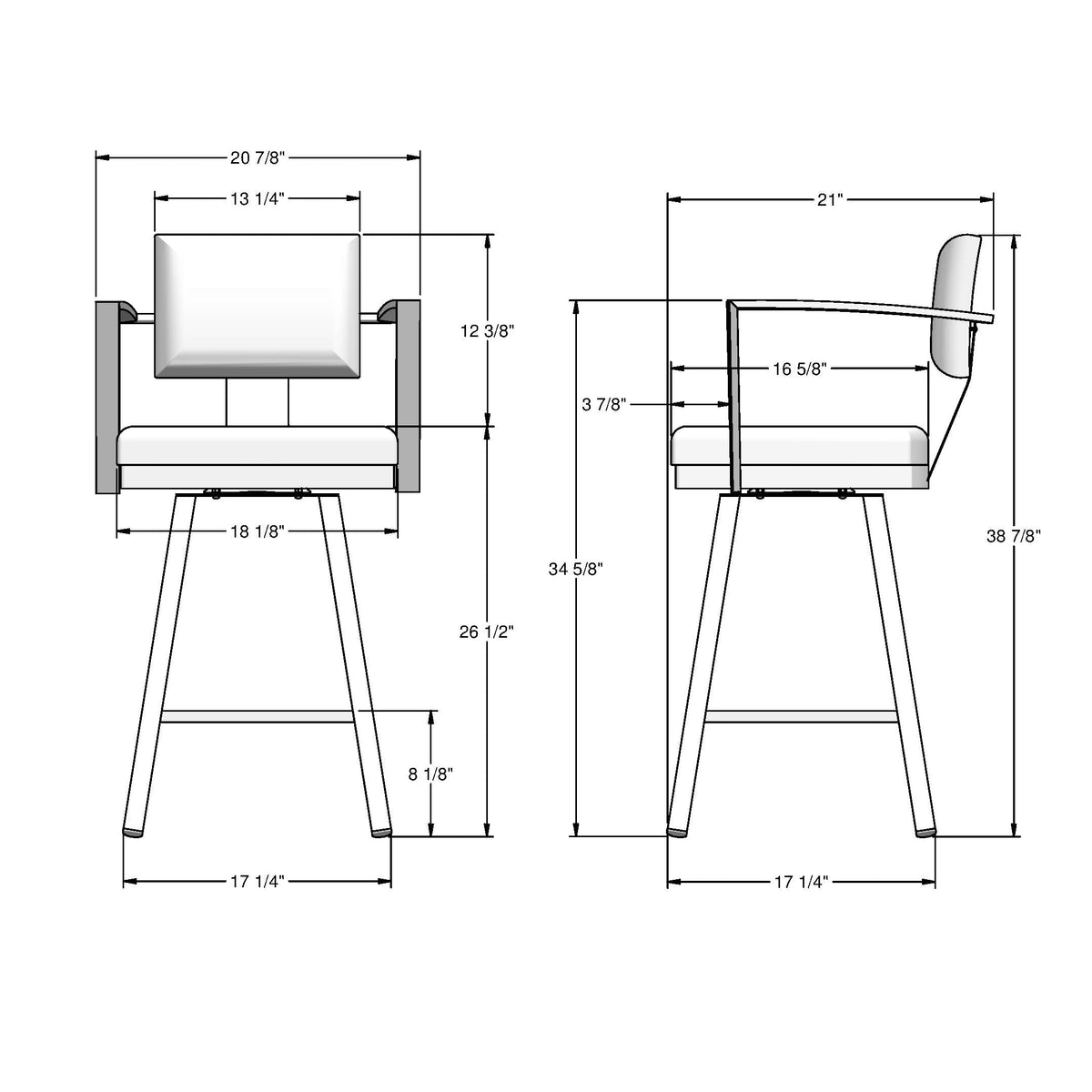 Akers Counter Stool Q0I5 - product image 1