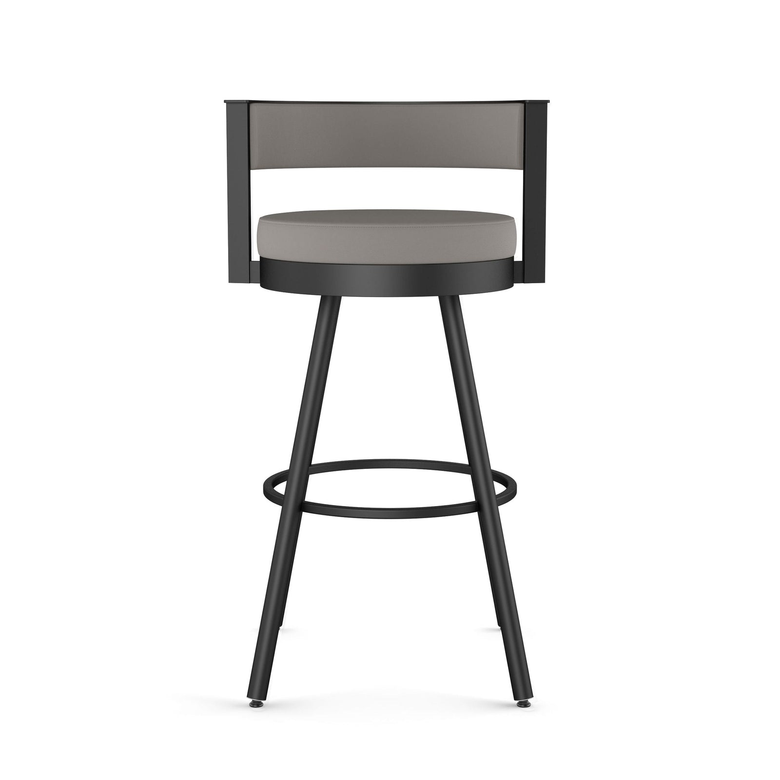 Eller Swivel Counter Stool with Padded Backrest, Multiple Colours, 26-in J8N2 - product image 2