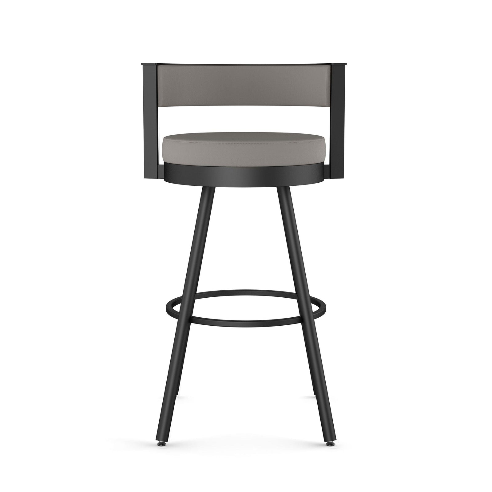 Eller Swivel Counter Stool with Padded Backrest, Multiple Colours, 26-in J8N2 - product image 3