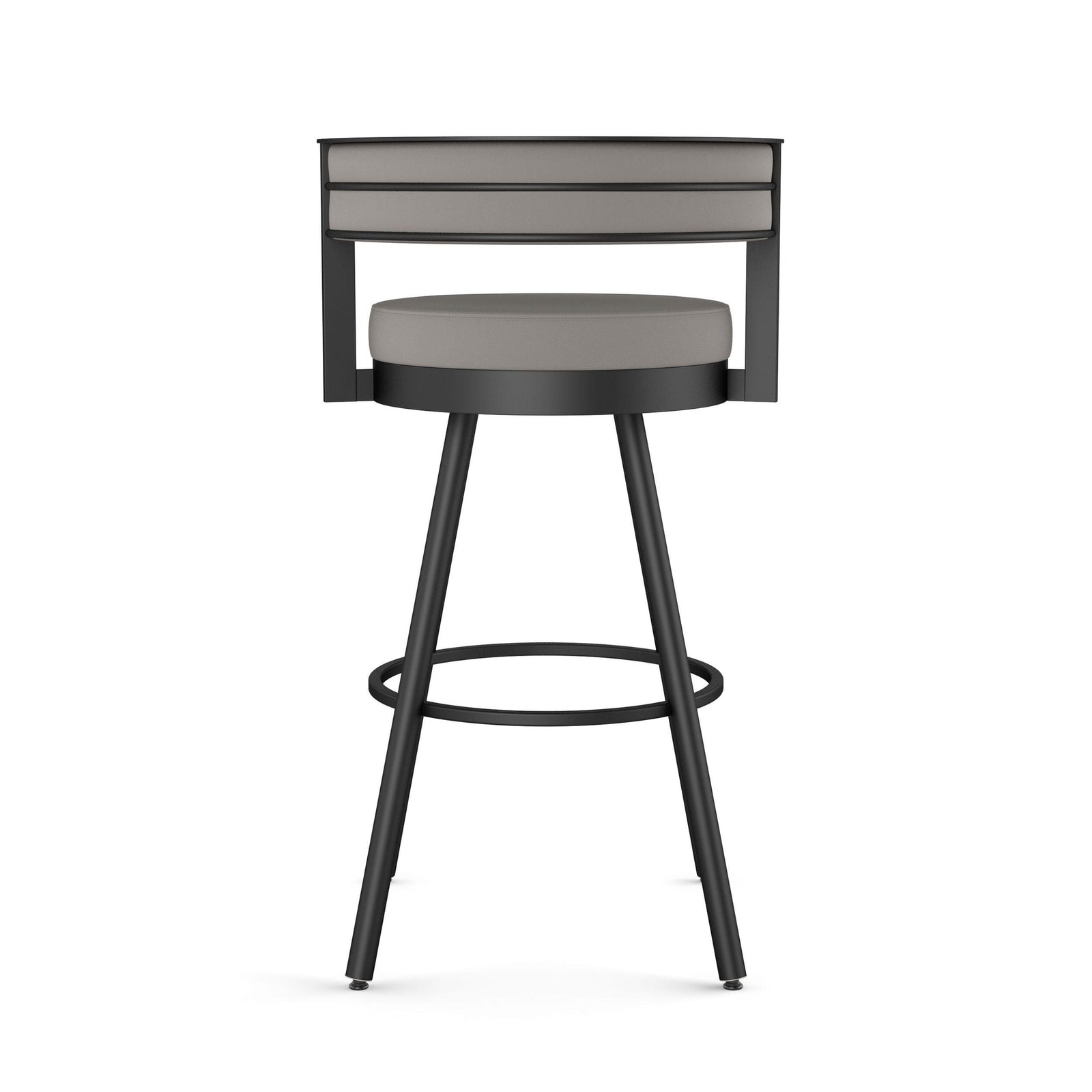 Eller Swivel Counter Stool with Padded Backrest, Multiple Colours, 26-in J8N2 - product image 7