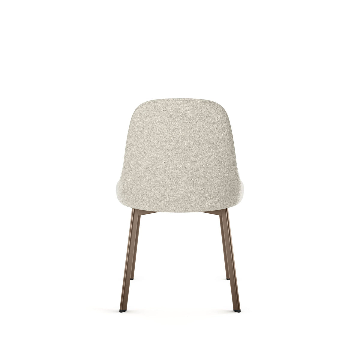 Harper Upholstered Dining Chair, Boucle Polyester Fabric & Bronze Metal Frame F1C2 - product image 4