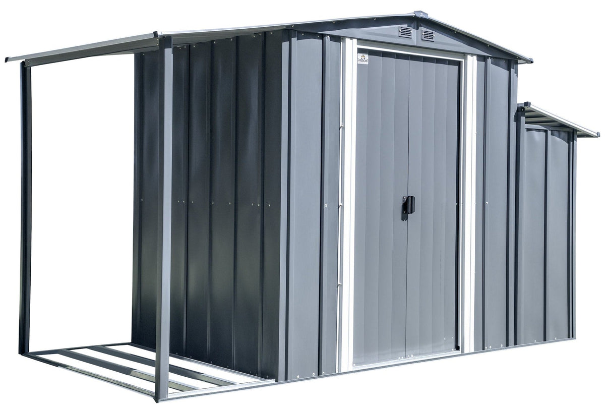 3-in-1 Corrosion-Resistant Steel Utility Shed C3E0 - product image 2