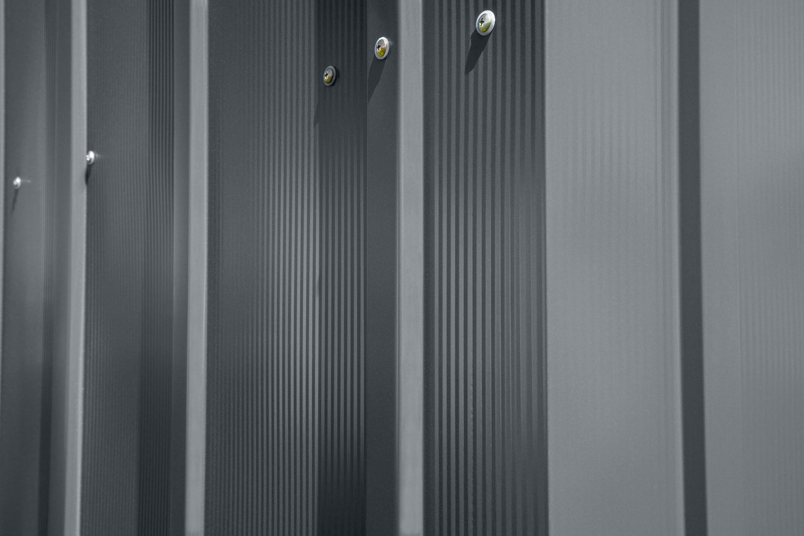 Classic 12x14-ft Charcoal Corrosion-Resistant Metal Shed U7N3 - product image 8