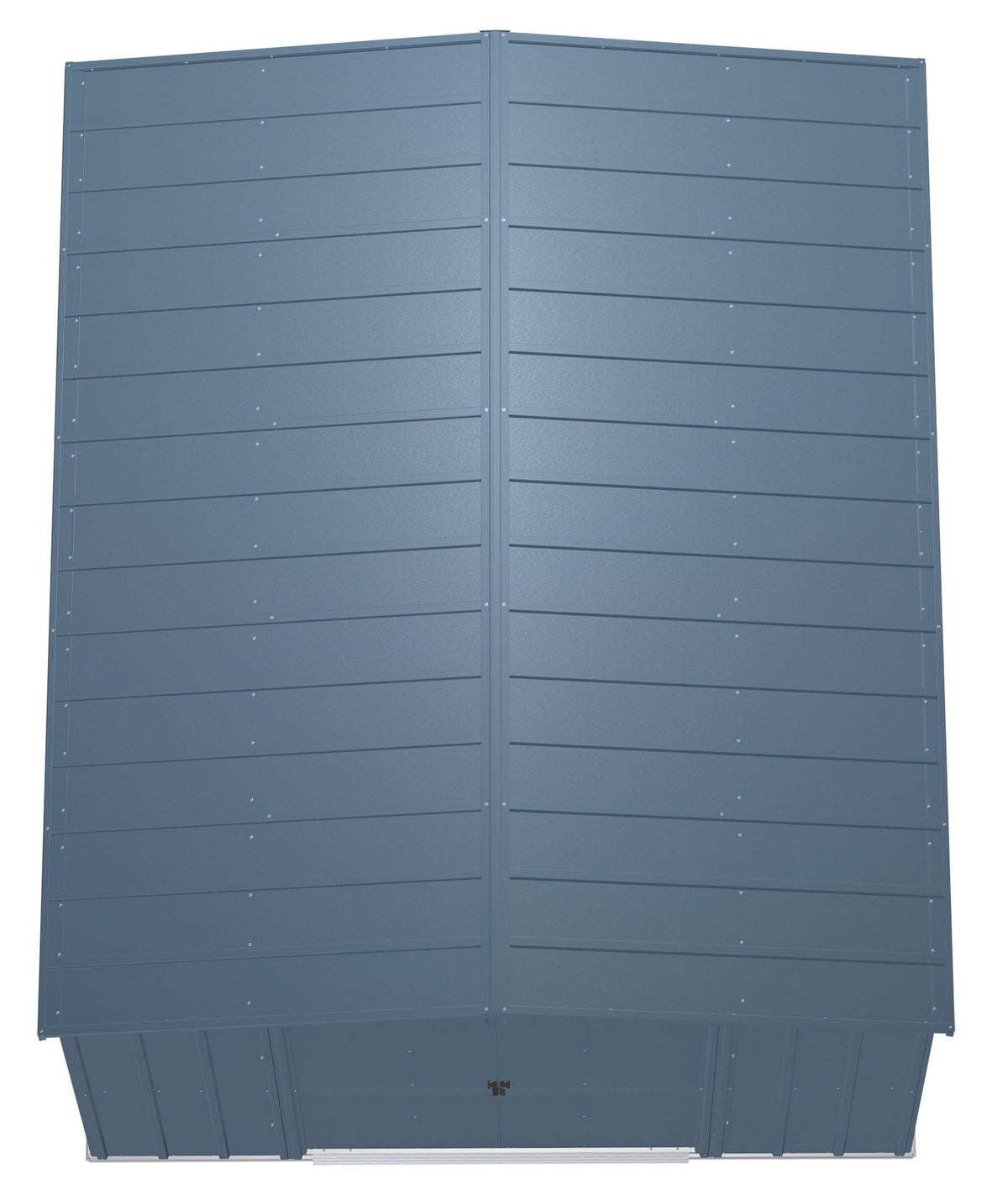 Classic Galvanized Steel Storage Shed, Blue Grey, 10-ft x 12-ft S7I3 - product image 6