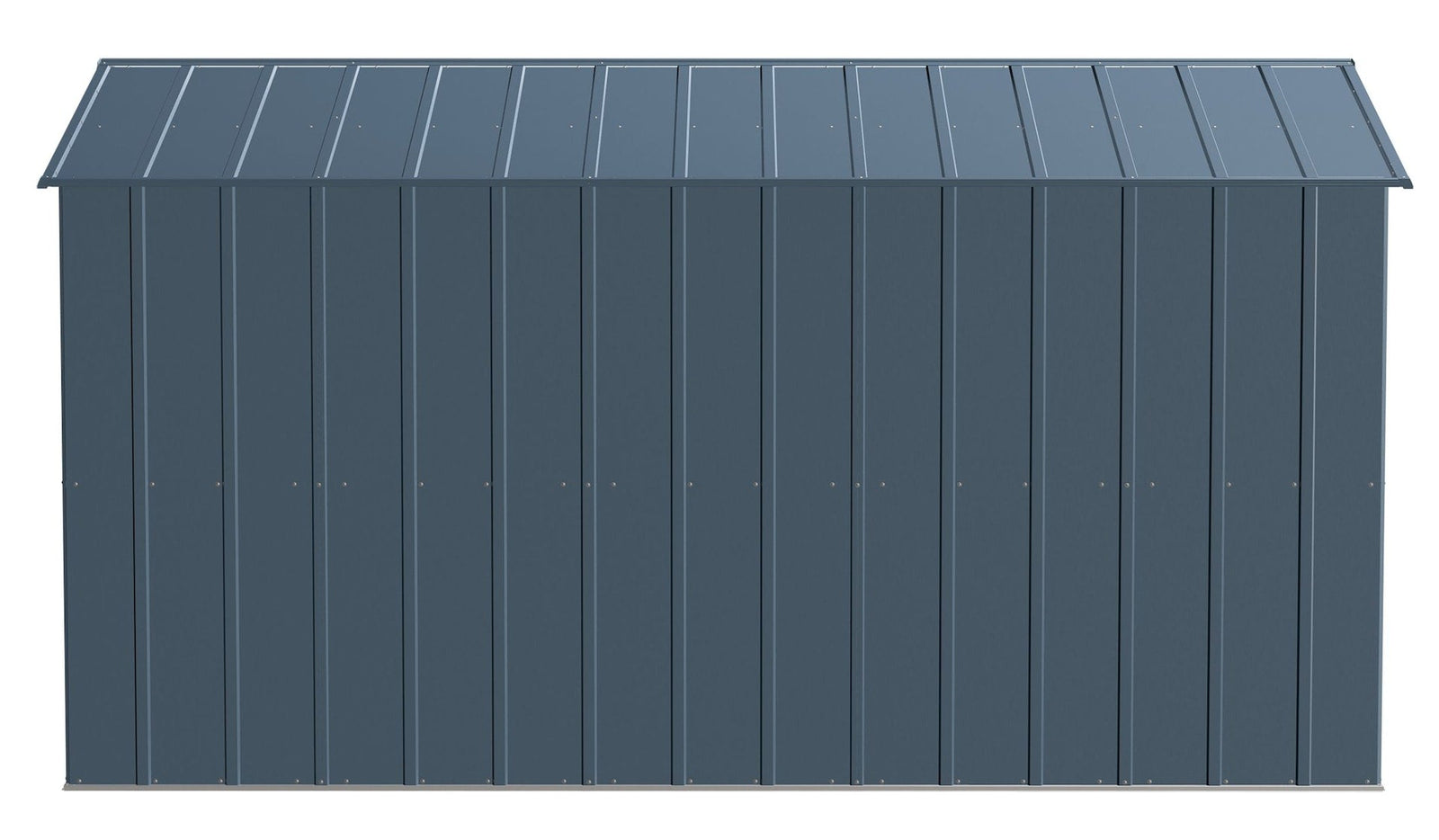Classic Galvanized Steel Storage Shed, Blue Grey, 10-ft x 12-ft S7I3 - product image 7