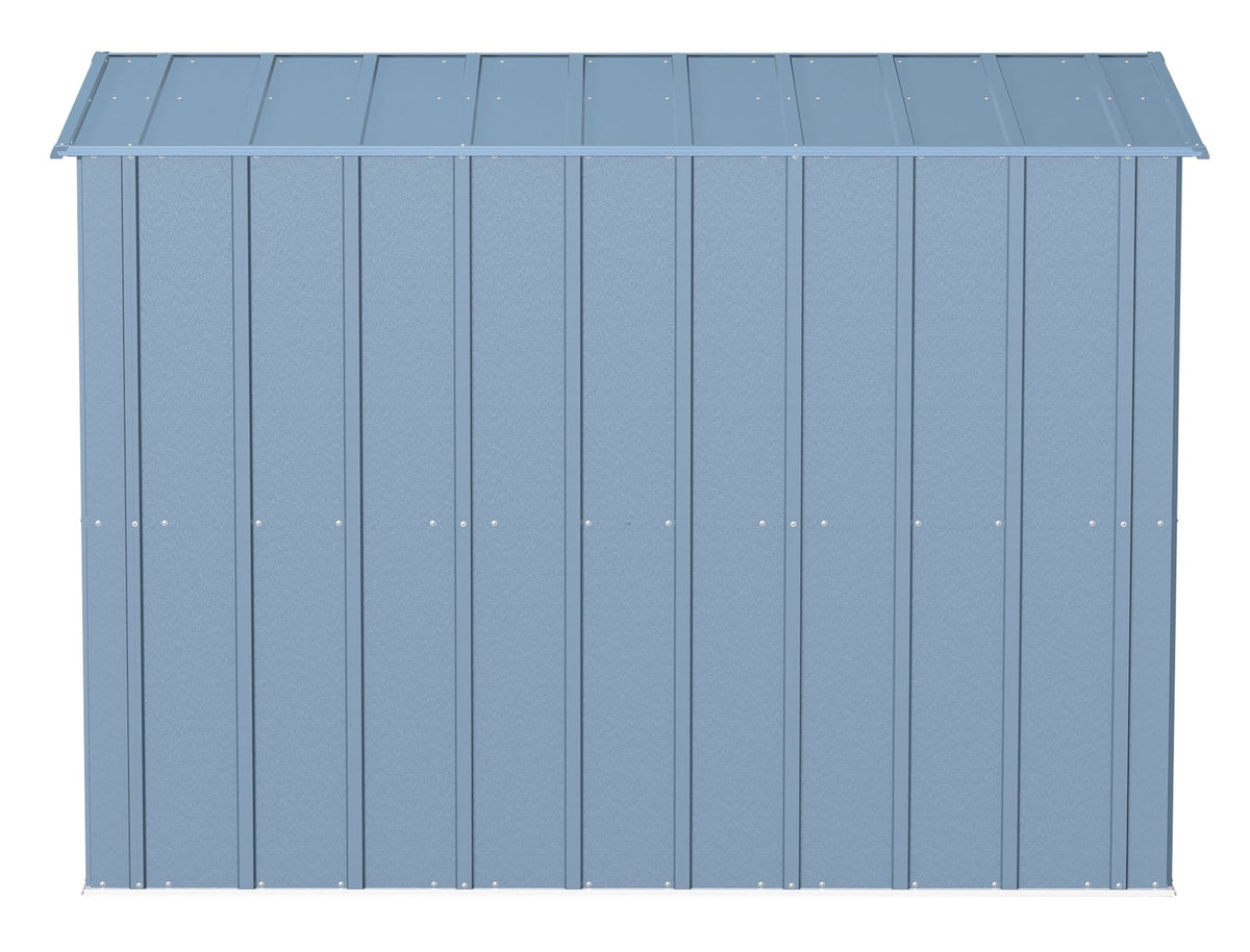 Classic Galvanized Steel Storage Shed, Blue Grey, 8-ft x 4-ft S7E8 - product image 6