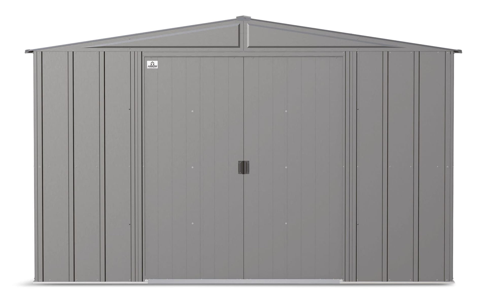 Classic Galvanized Steel Storage Shed, Charcoal, 10-ft x 8-ft N9E8 - product image 6