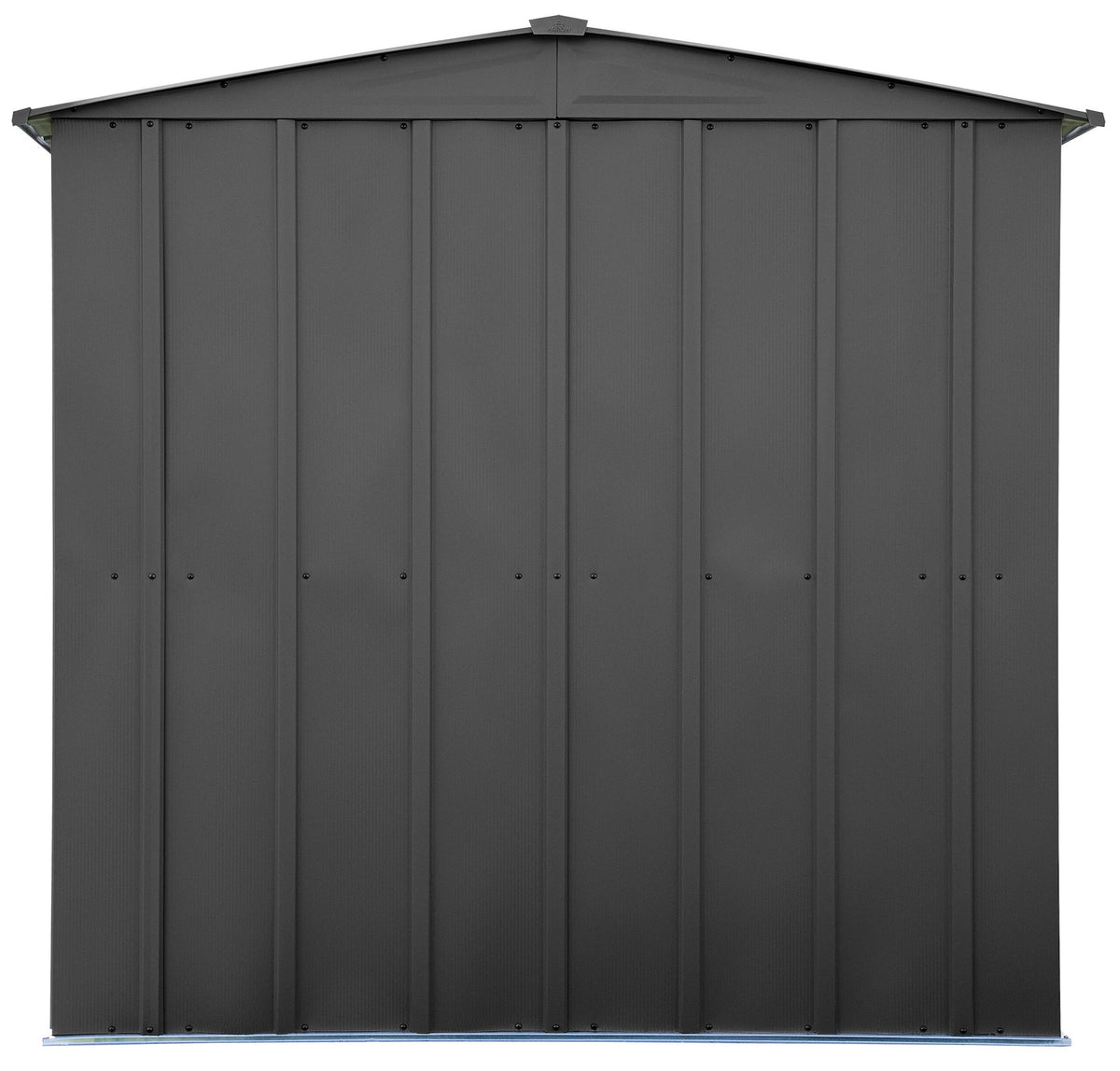 Classic Galvanized Steel Storage Shed, Charcoal, 6-ft x 7-ft P7Z1 - product image 8