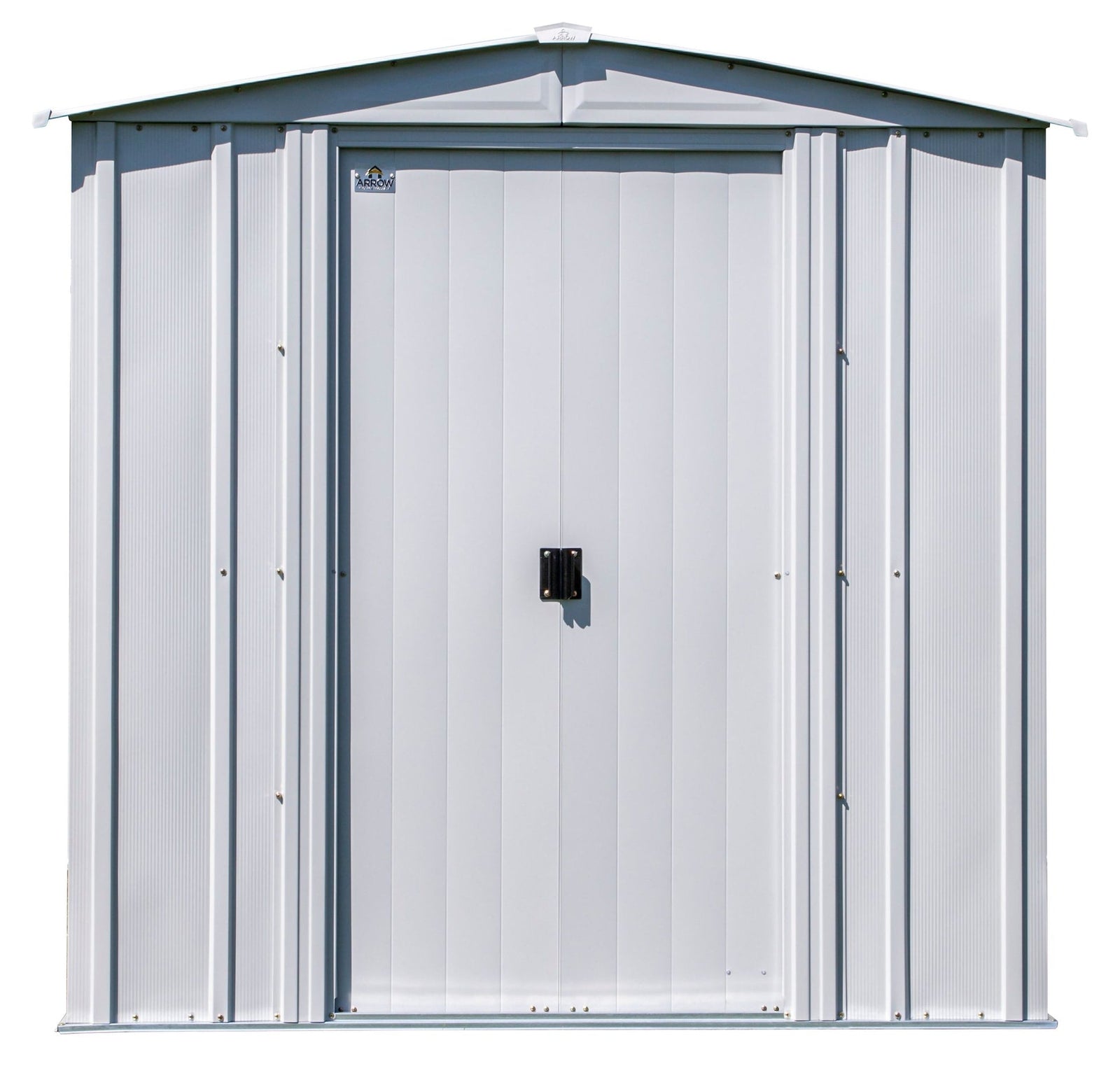 Classic Galvanized Steel Storage Shed, Flute Grey, 6-ft x 7-ft G1C2 - product image 4