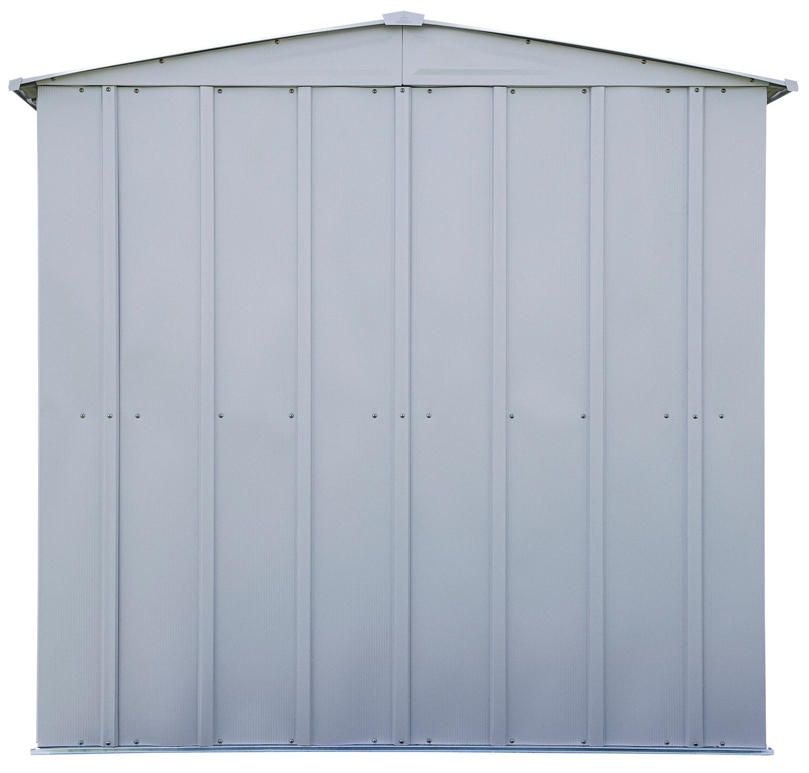 Classic Galvanized Steel Storage Shed, Flute Grey, 6-ft x 7-ft G1C2 - product image 8