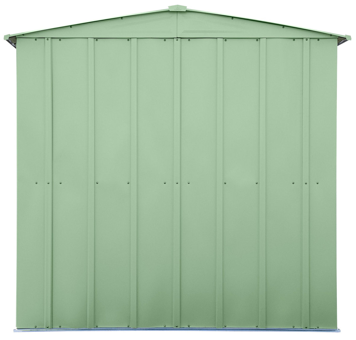 Classic Galvanized Steel Storage Shed, Sage Green, 6-ft x 5-ft C0V9 - product image 7