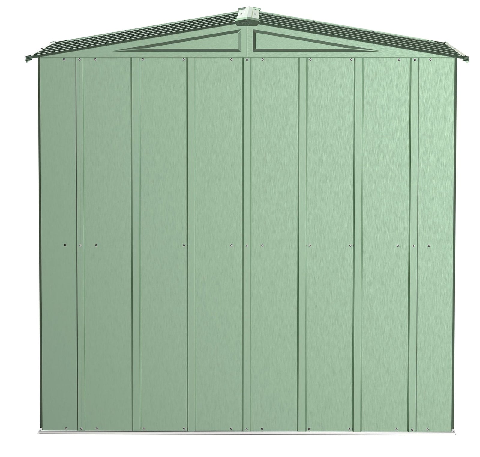 Classic Galvanized Steel Storage Shed, Sage Green, 6-ft x 5-ft C0V9 - product image 8
