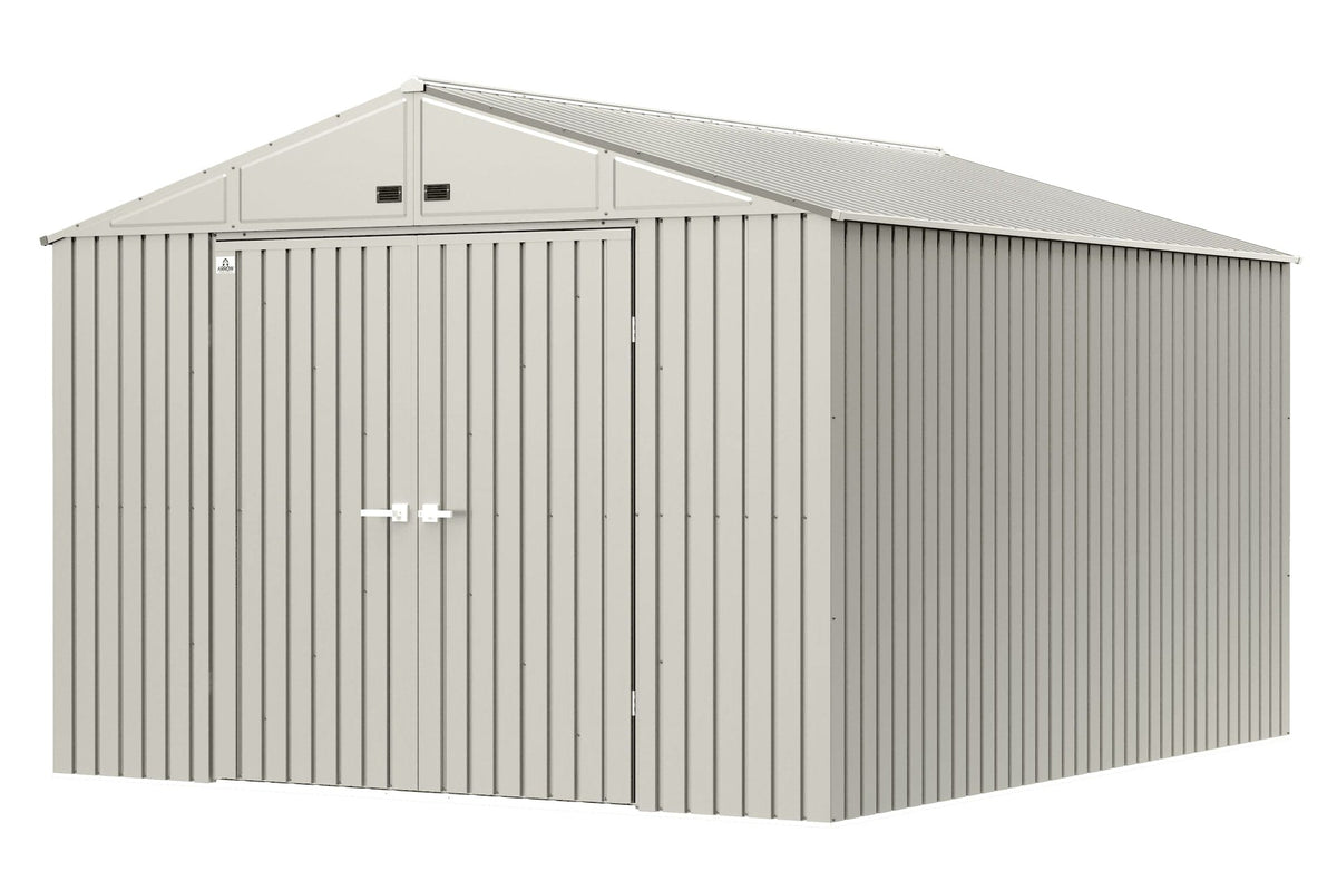 Elite 10x12-ft Cool Grey Corrosion-Resistant Steel Storage Shed U8L2 - product image 2