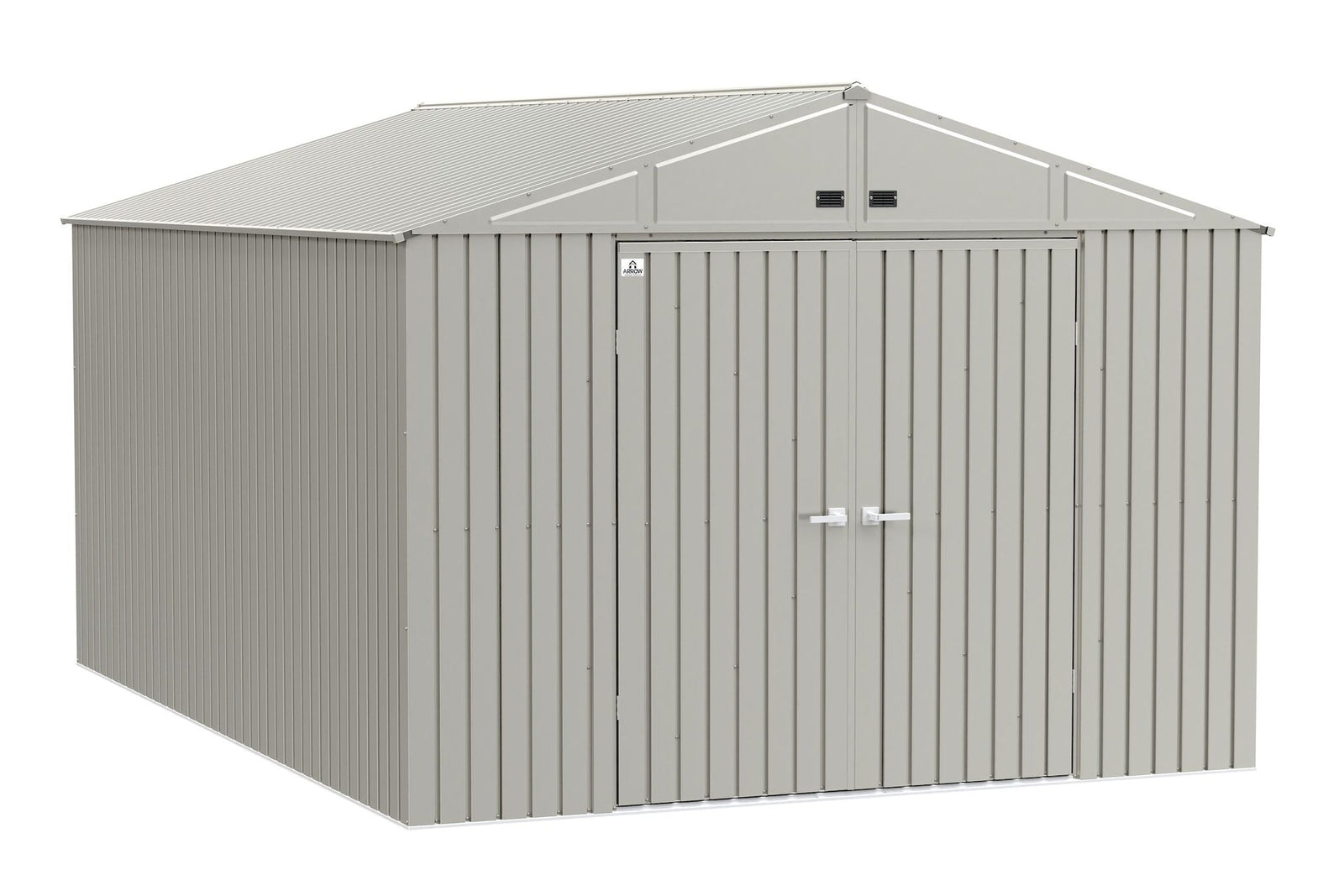 Elite 10x14-ft Cool Grey Corrosion-Resistant Steel Shed T1G5 - product image 3