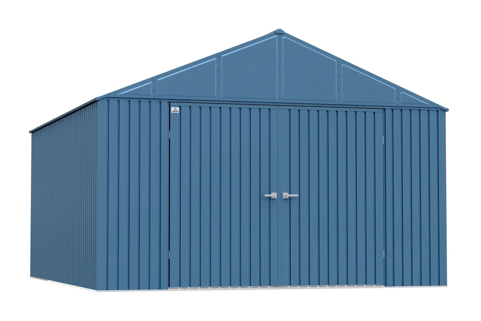 Elite 12x14-ft Blue Grey Corrosion-Resistant Steel Shed X7C2 - product image 3