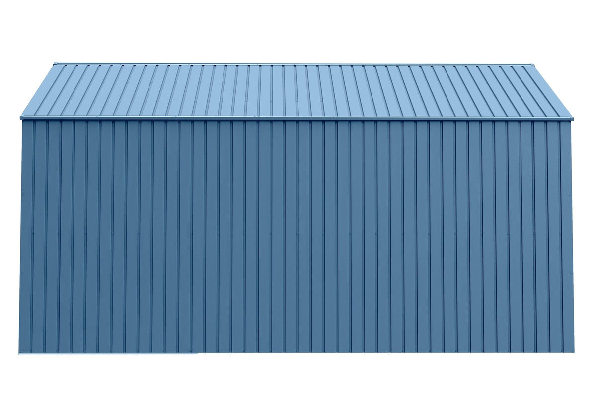 Elite 12x14-ft Blue Grey Corrosion-Resistant Steel Shed D6R9 - product image 4