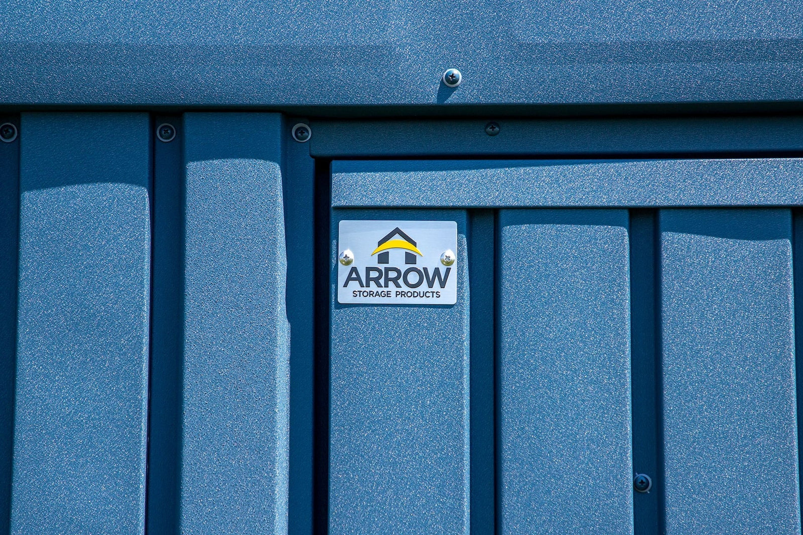 Elite 12x14-ft Blue Grey Corrosion-Resistant Steel Shed D6R9 - product image 6