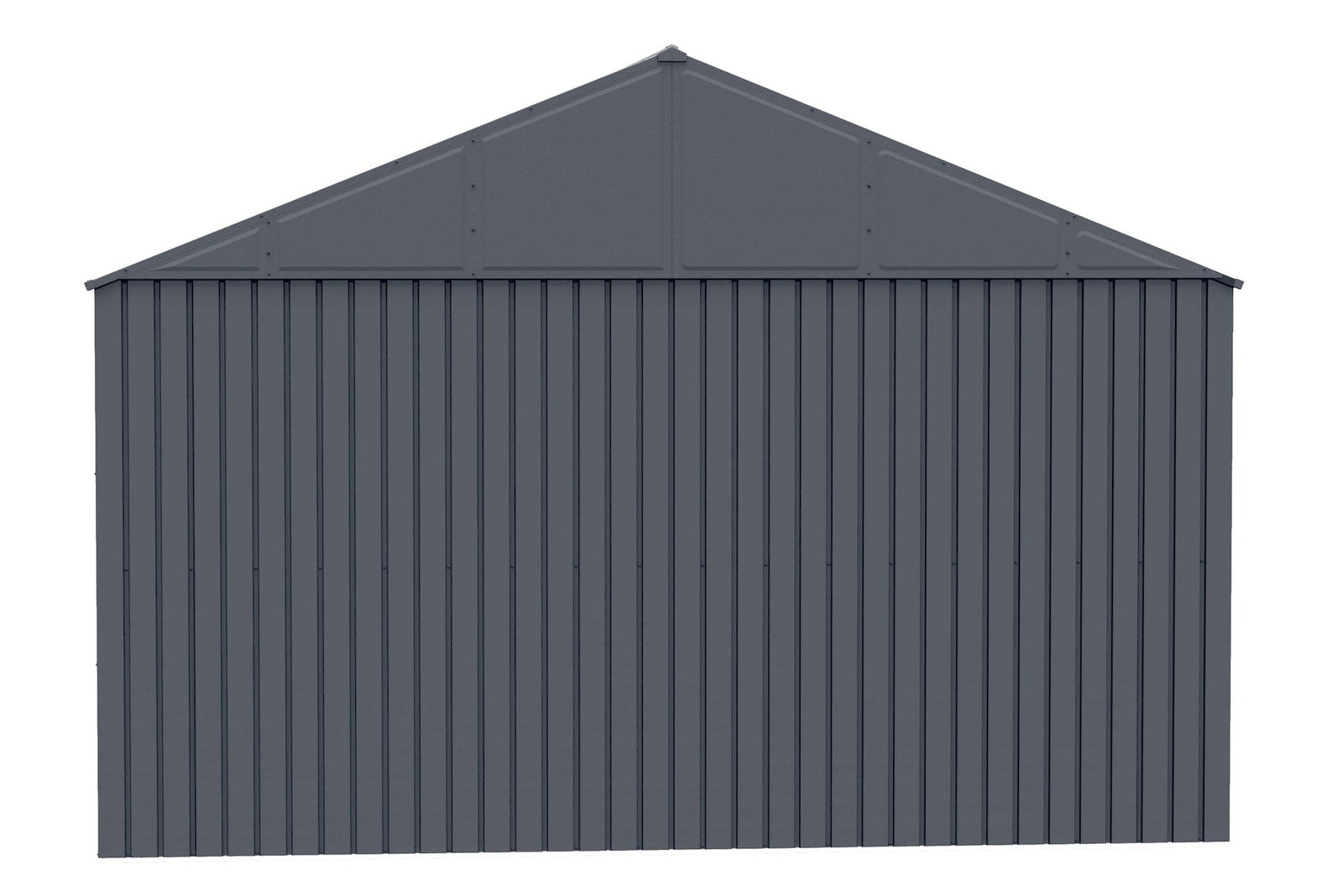 Elite 12x16-ft Anthracite Corrosion-Resistant Steel Storage Shed Y1O2 - product image 5