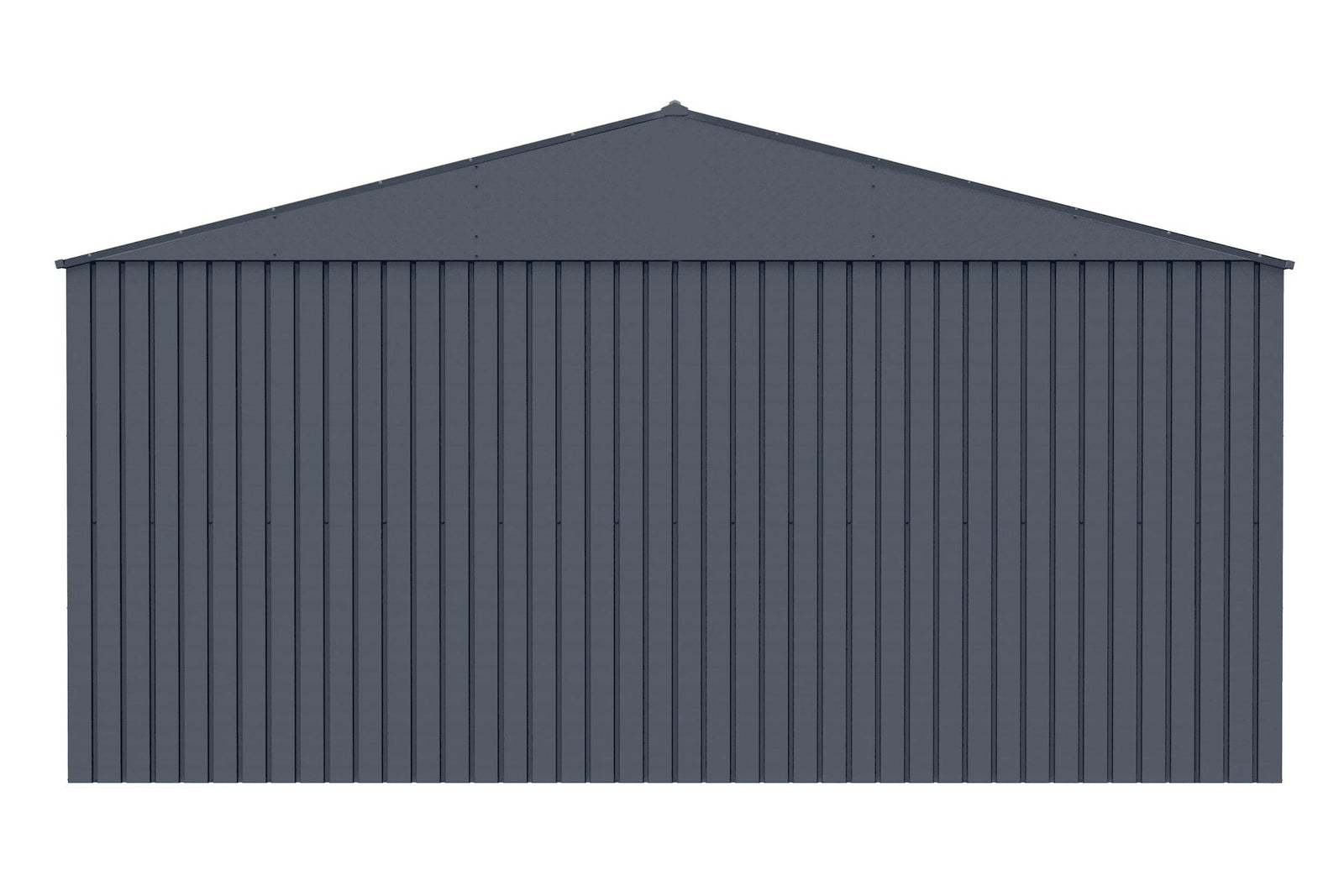 Elite 14x12-ft Anthracite Corrosion-Resistant Steel Shed U3F6 - product image 7