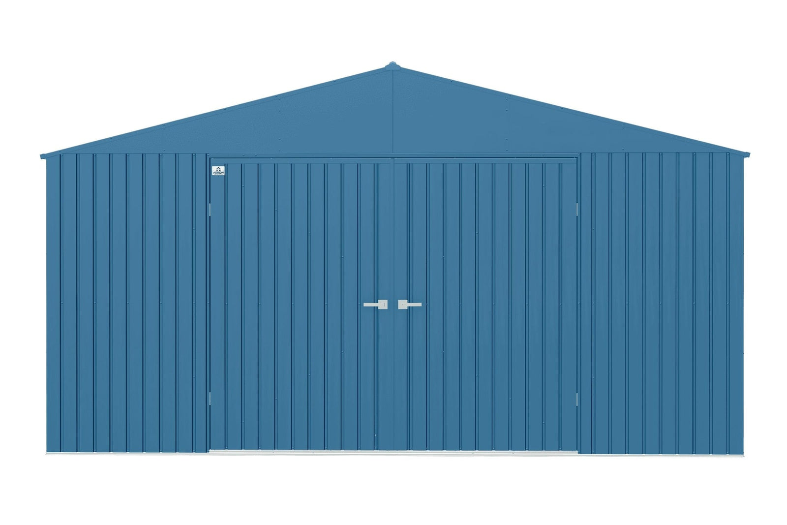 Elite 14x12-ft Blue Grey Corrosion-Resistant Steel Shed E1G9 - product image 1