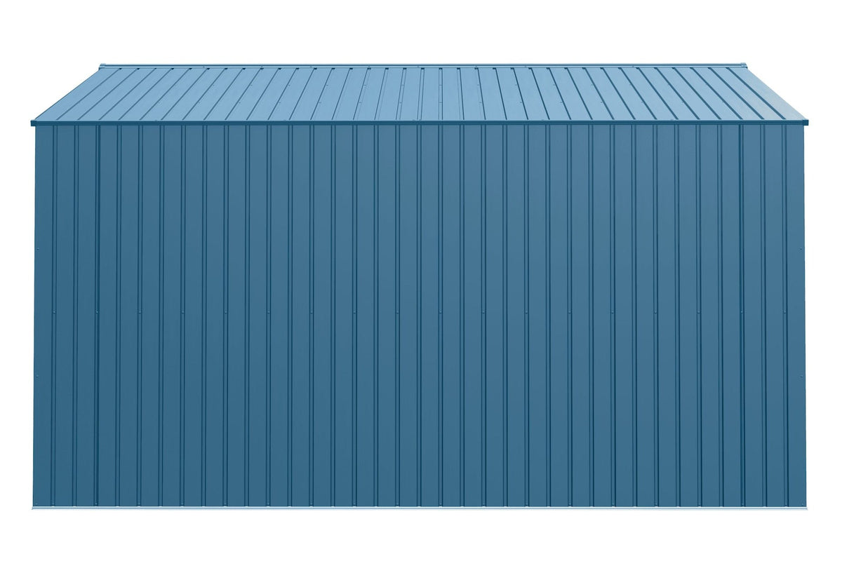 Elite 14x12-ft Blue Grey Corrosion-Resistant Steel Shed E1G9 - product image 4