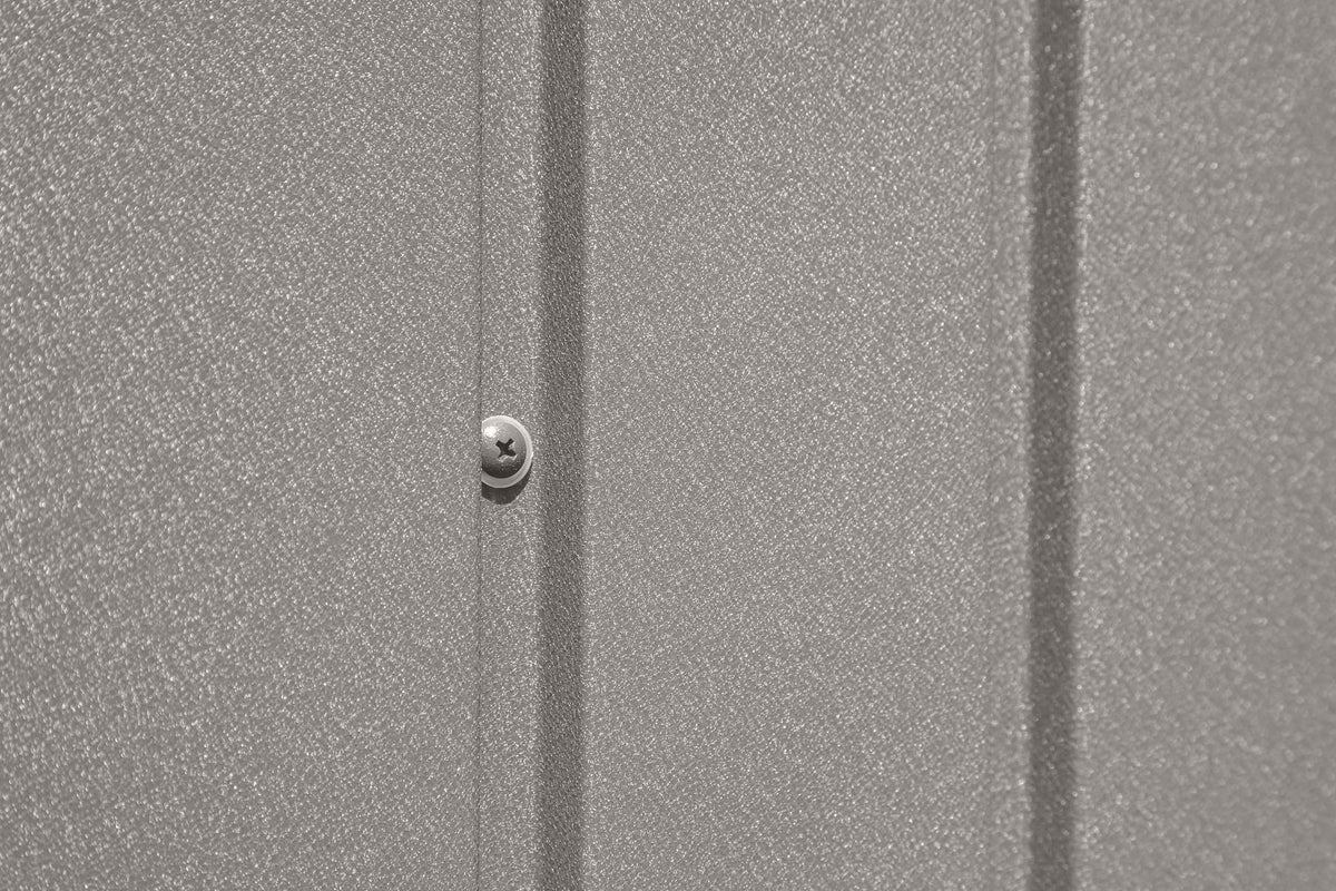 Elite 14x12-ft Cool Grey Weather-Resistant Steel Shed C3V1 - product image 5