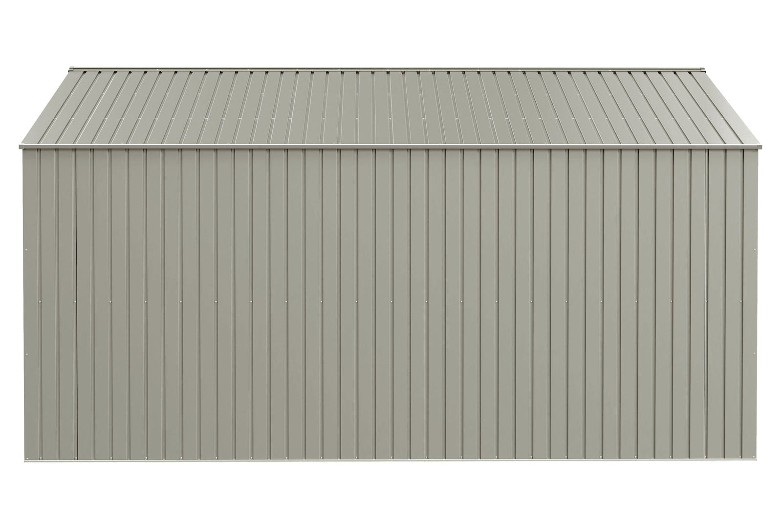 Elite 14x14-ft Cool Grey Corrosion-Resistant Steel Storage Shed T5A7 - product image 3