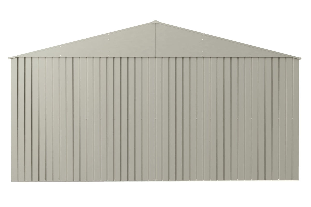 Elite 14x14-ft Cool Grey Corrosion-Resistant Steel Storage Shed T5A7 - product image 4