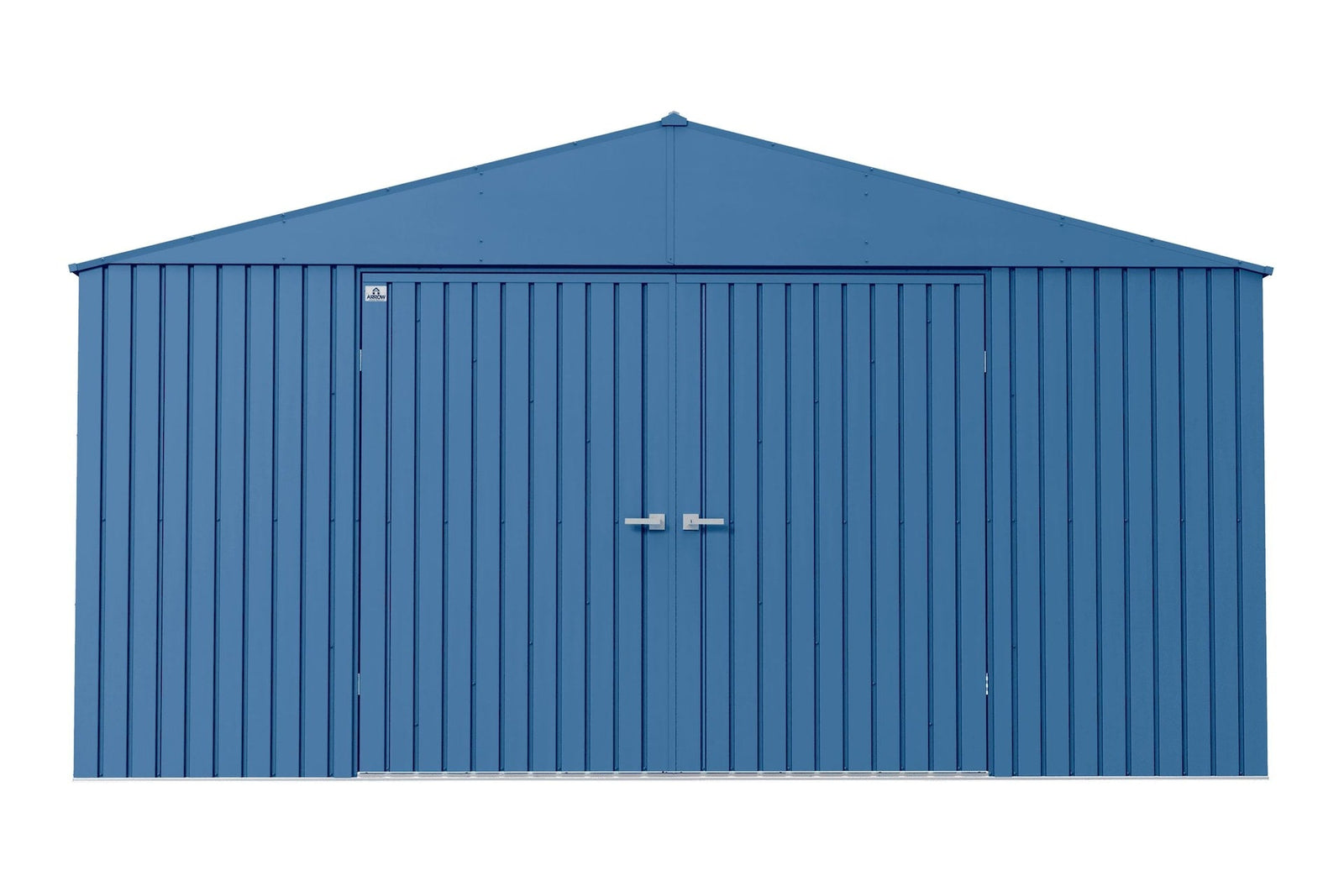 Elite 14x16-ft Blue Grey Corrosion-Resistant Steel Shed Z8I1 - product image 3