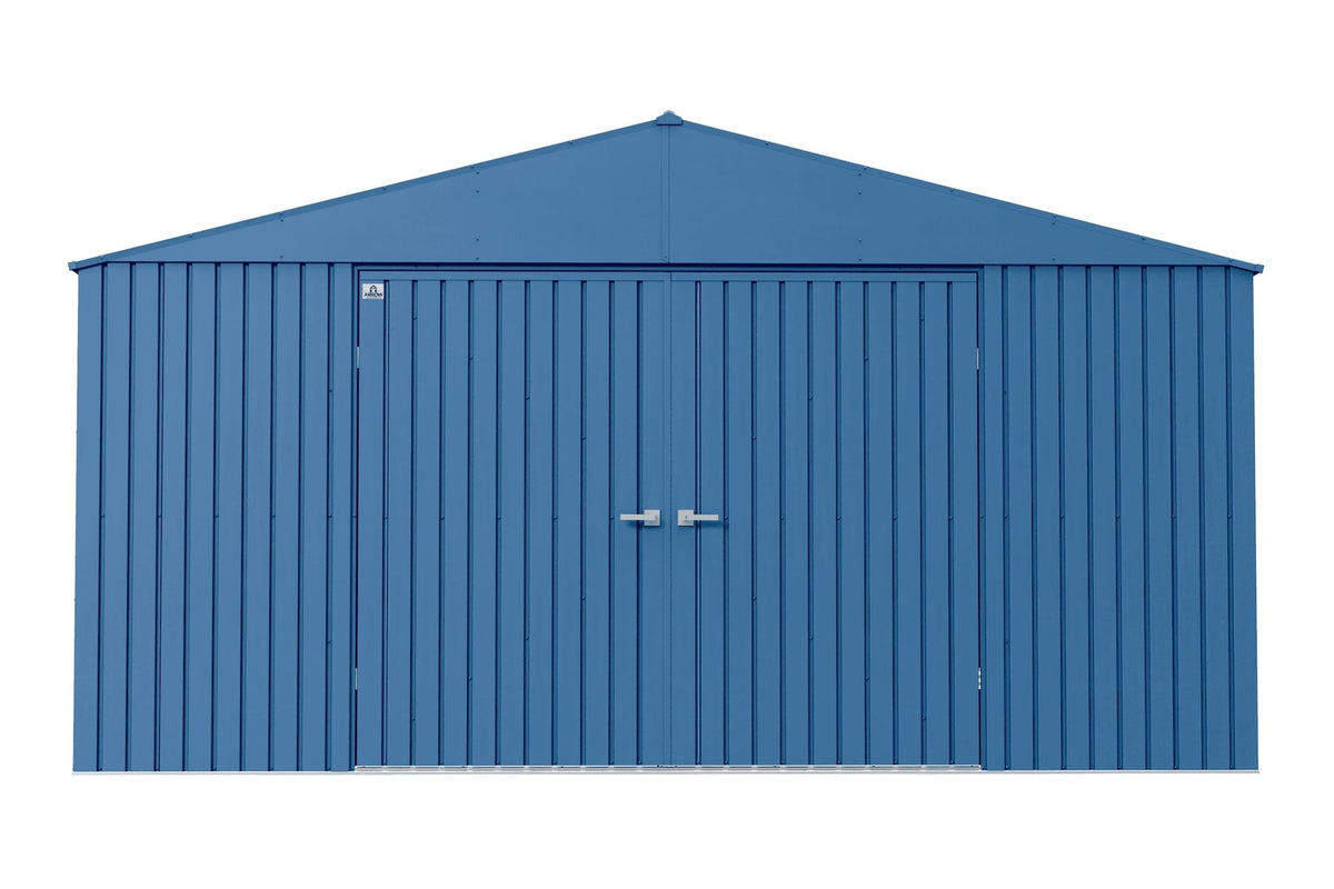 Elite 14x16-ft Blue Grey Corrosion-Resistant Steel Shed X8N6 - product image 3