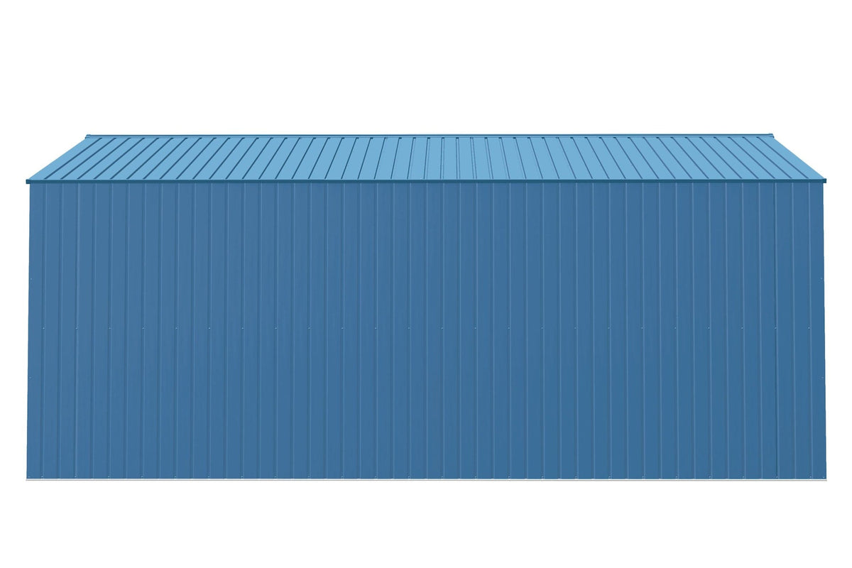 Elite 14x16-ft Blue Grey Corrosion-Resistant Steel Shed Z8I1 - product image 5