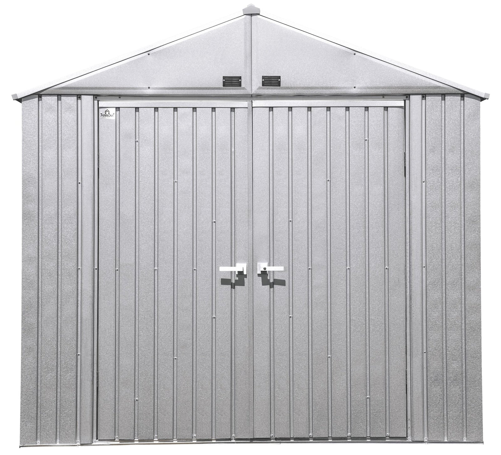 Elite 8x6-ft Corrosion-Resistant Steel Storage Shed M0W7 - product image 1