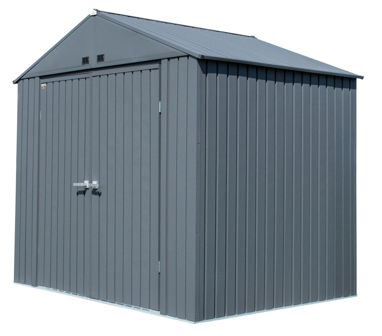 Elite Steel Storage Shed, Anthracite, 8-ft x 6-ft L0T5 - product image 1