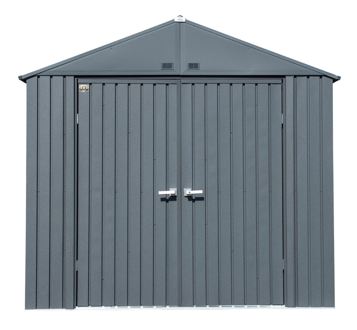 Elite Steel Storage Shed, Anthracite, 8-ft x 6-ft L0T5 - product image 3