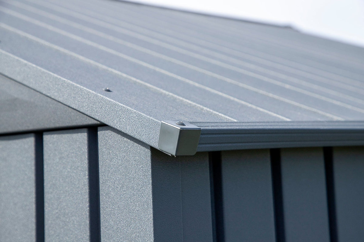 Elite Steel Storage Shed, Anthracite, 8-ft x 6-ft L0T5 - product image 6
