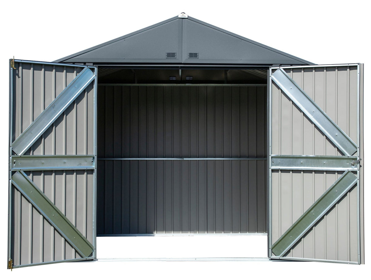Elite Steel Storage Shed, Anthracite, 8-ft x 6-ft L0T5 - product image 8