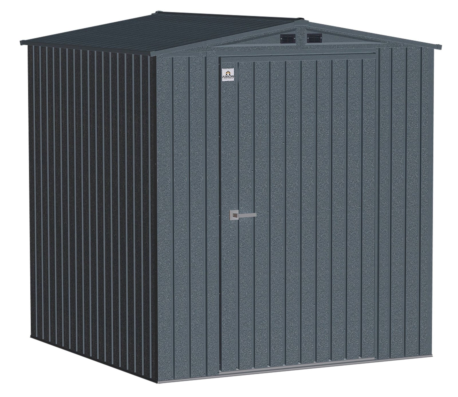 Elite Steel Storage Shed with Pent Roof, Anthracite, 6-ft x 6-ft A1P7 - product image 1