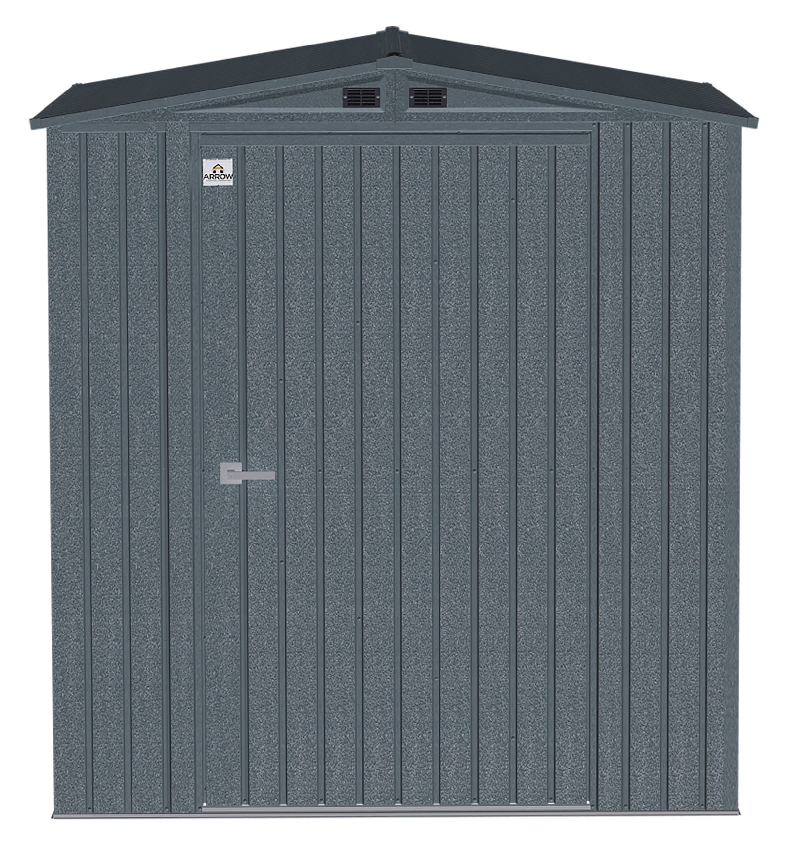 Elite Steel Storage Shed with Pent Roof, Anthracite, 6-ft x 6-ft A1P7 - product image 3