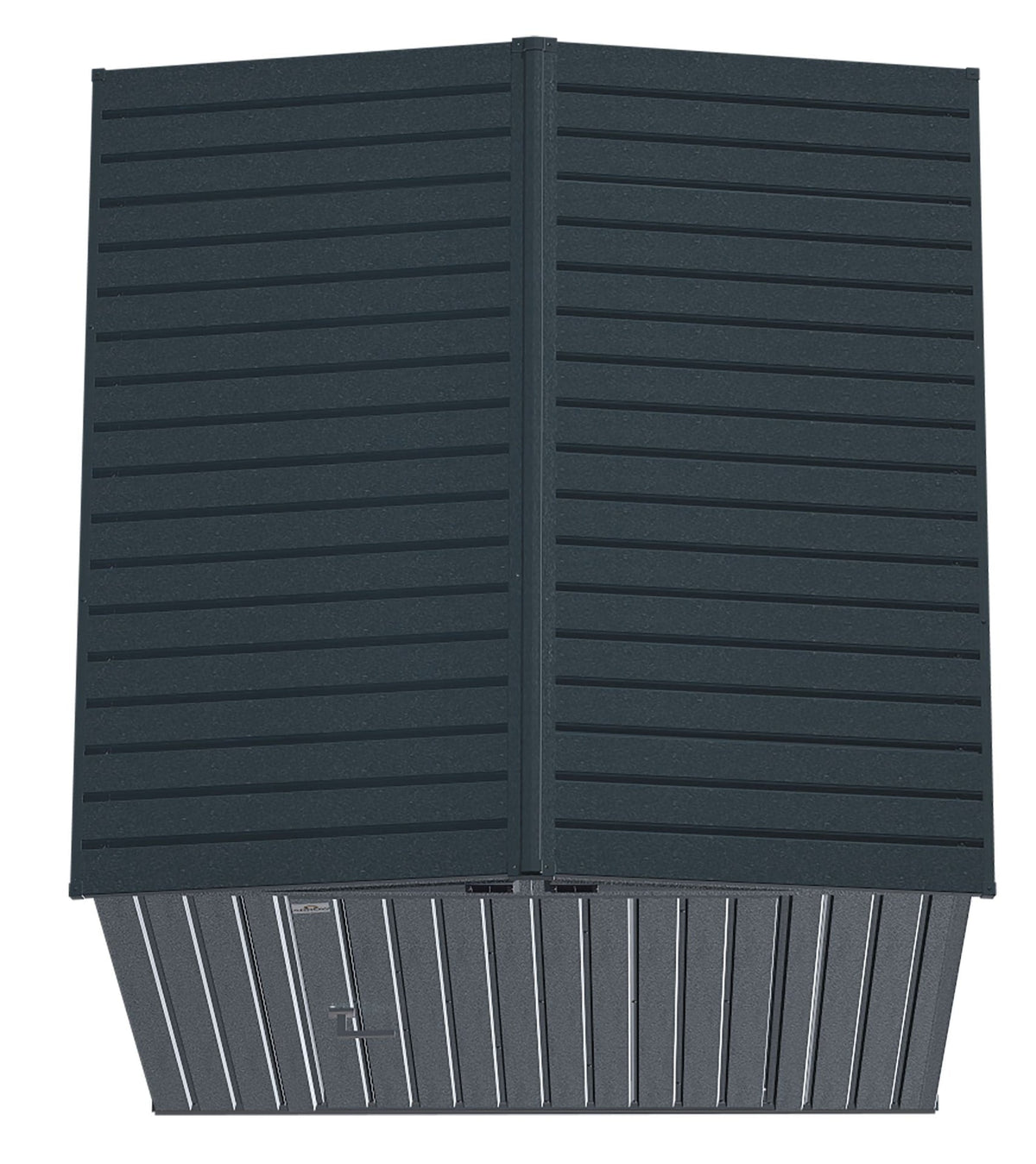 Elite Steel Storage Shed with Pent Roof, Anthracite, 6-ft x 6-ft A1P7 - product image 5