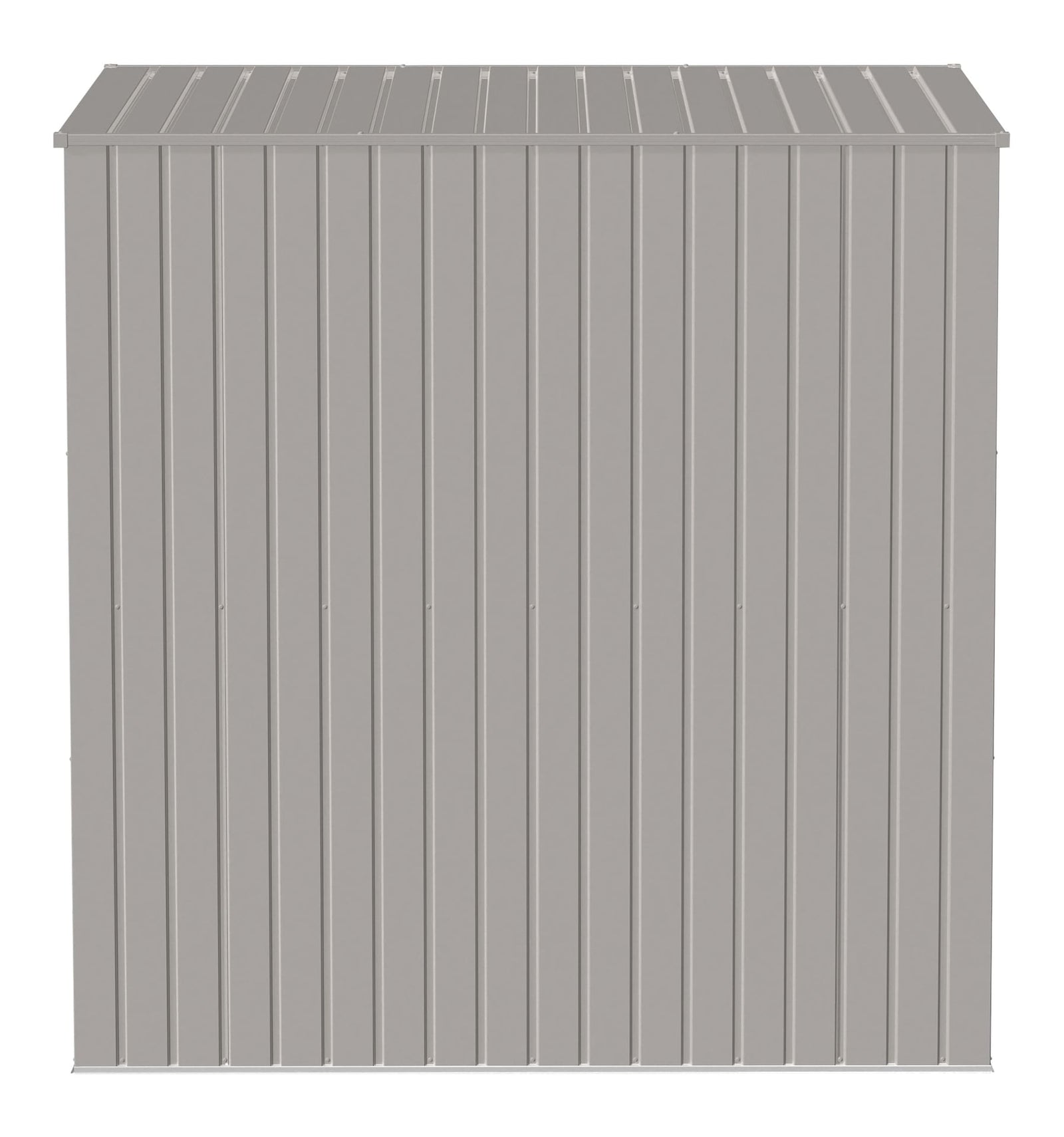 Elite Steel Storage Shed with Pent Roof, Cool Grey, 6-ft x 4-ft Y6U5 - product image 6