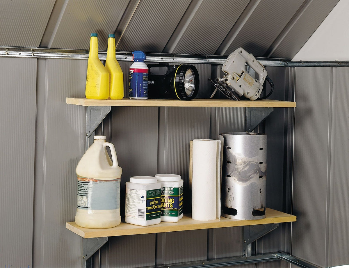 Galvanized Steel Shelf Kit with Hanger and Brackets Z2X1 - product image 4