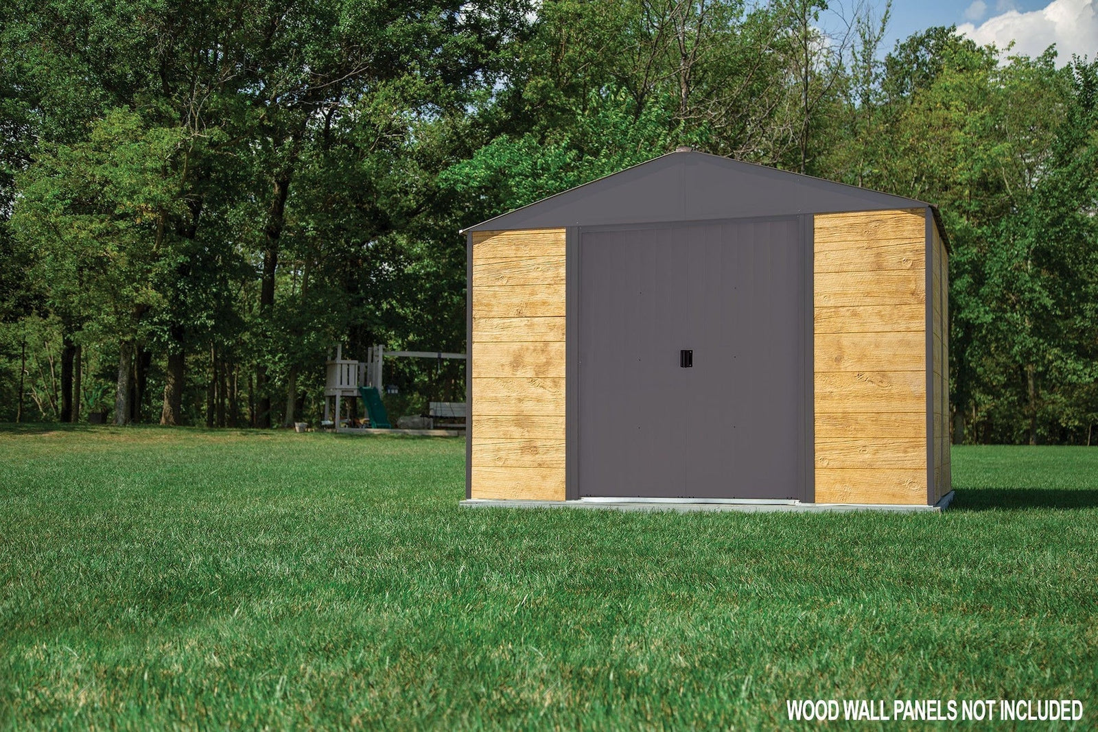 Ironwood Steel Hybrid Shed Kit, Anthracite, 10-ft x 12-ft E3Y8 - product image 5