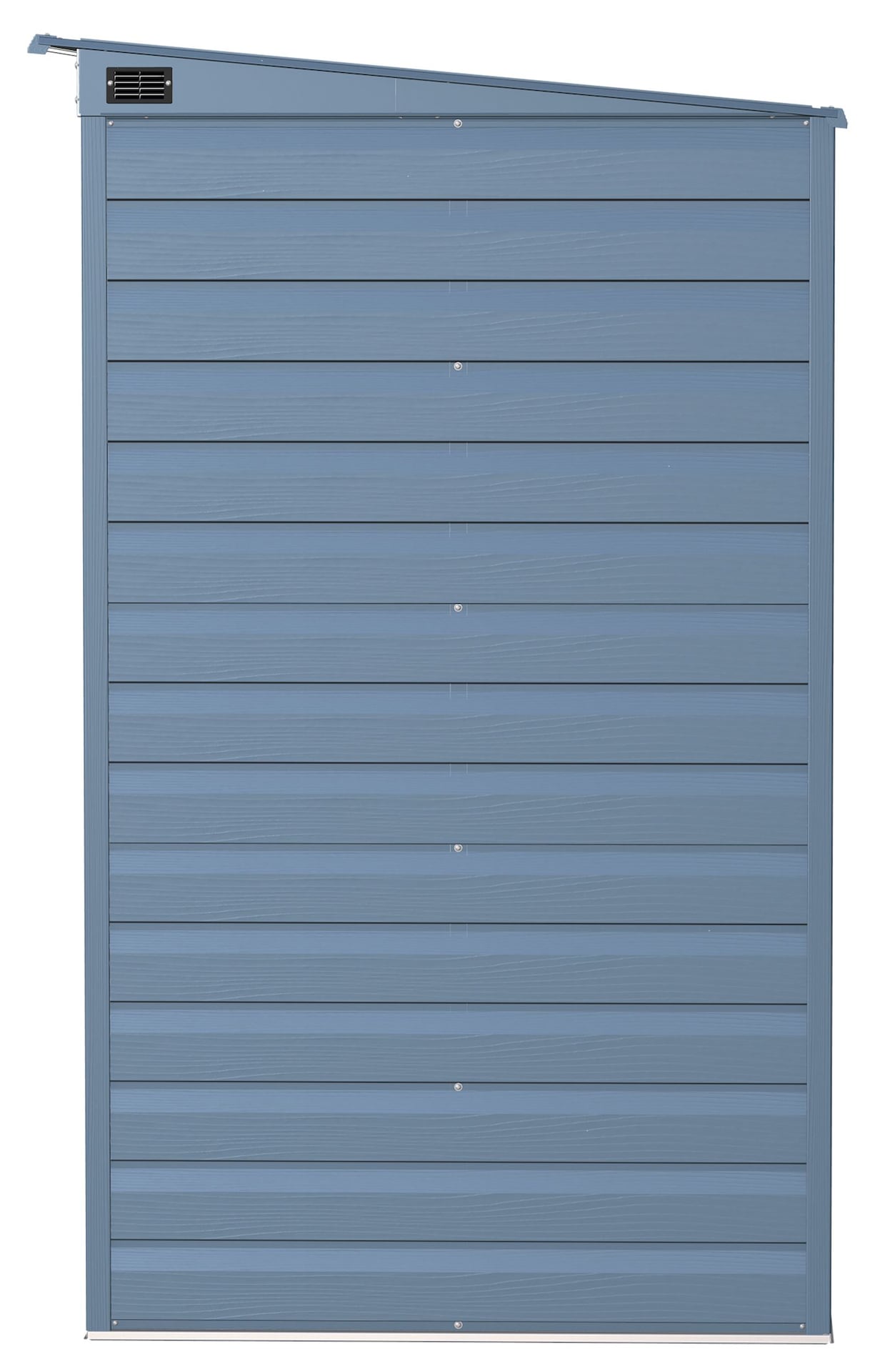 Select Galvanized Steel Storage Shed, Blue Grey, 10-ft x 4-ft O3M8 - product image 5