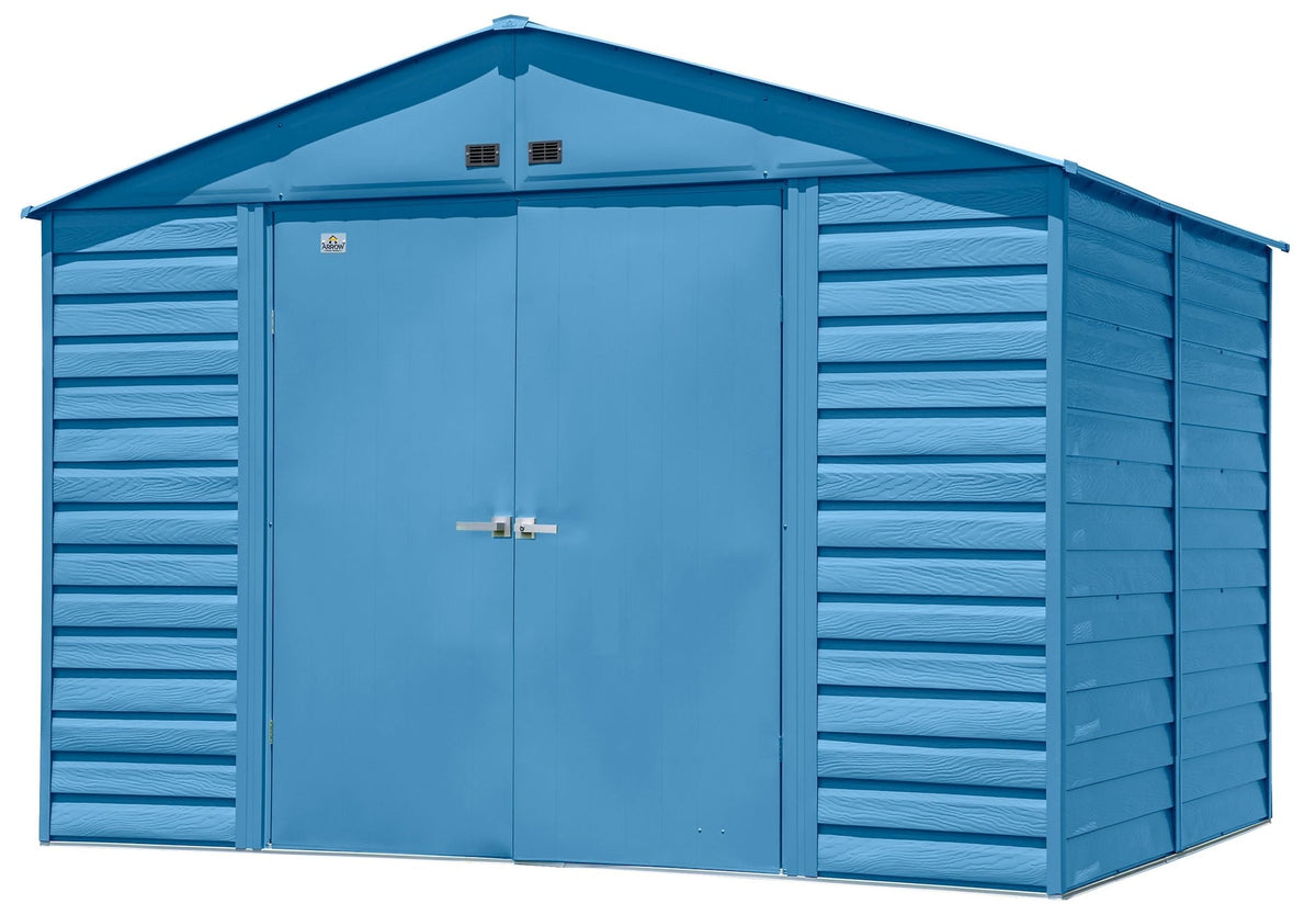 Select Galvanized Steel Storage Shed, Blue Grey, 10-ft x 8-ft S6P1 - product image 4