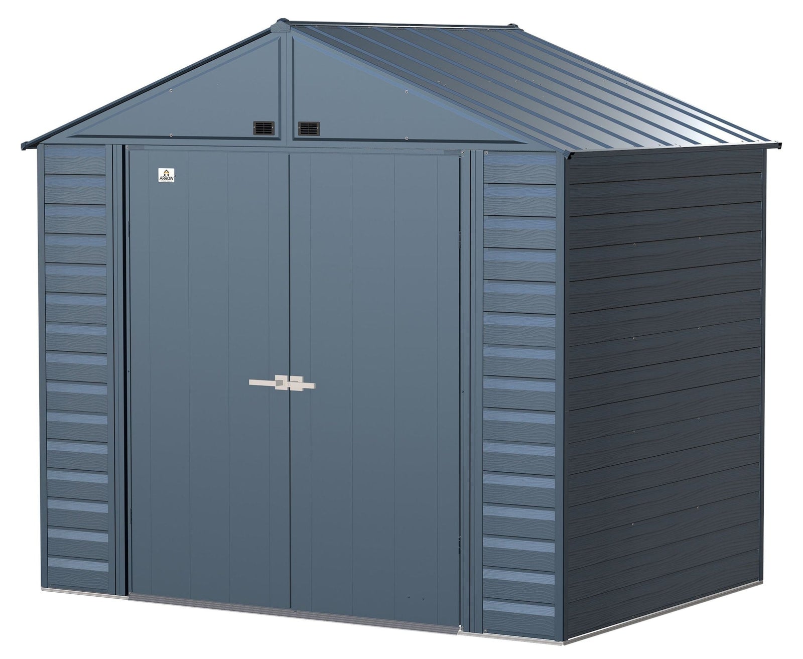 Select Galvanized Steel Storage Shed, Blue Grey, 8-ft x 6-ft A7Q1 - product image 1