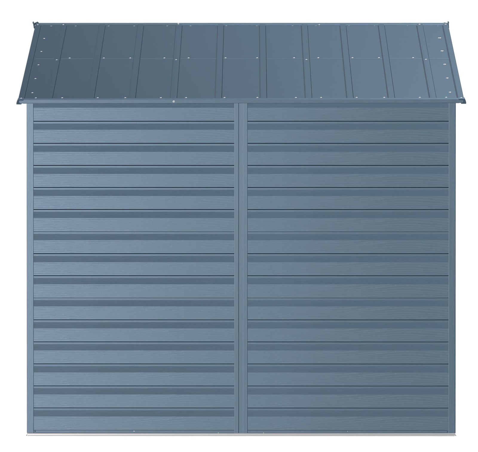 Select Galvanized Steel Storage Shed, Blue Grey, 8-ft x 8-ft X5Z0 - product image 7