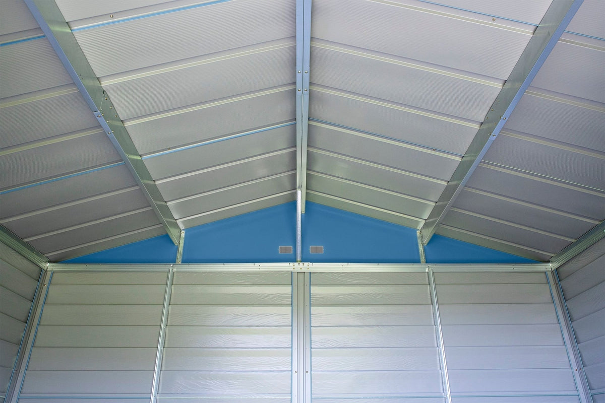 Select Galvanized Steel Storage Shed, Blue Grey, 8-ft x 8-ft X5Z0 - product image 8