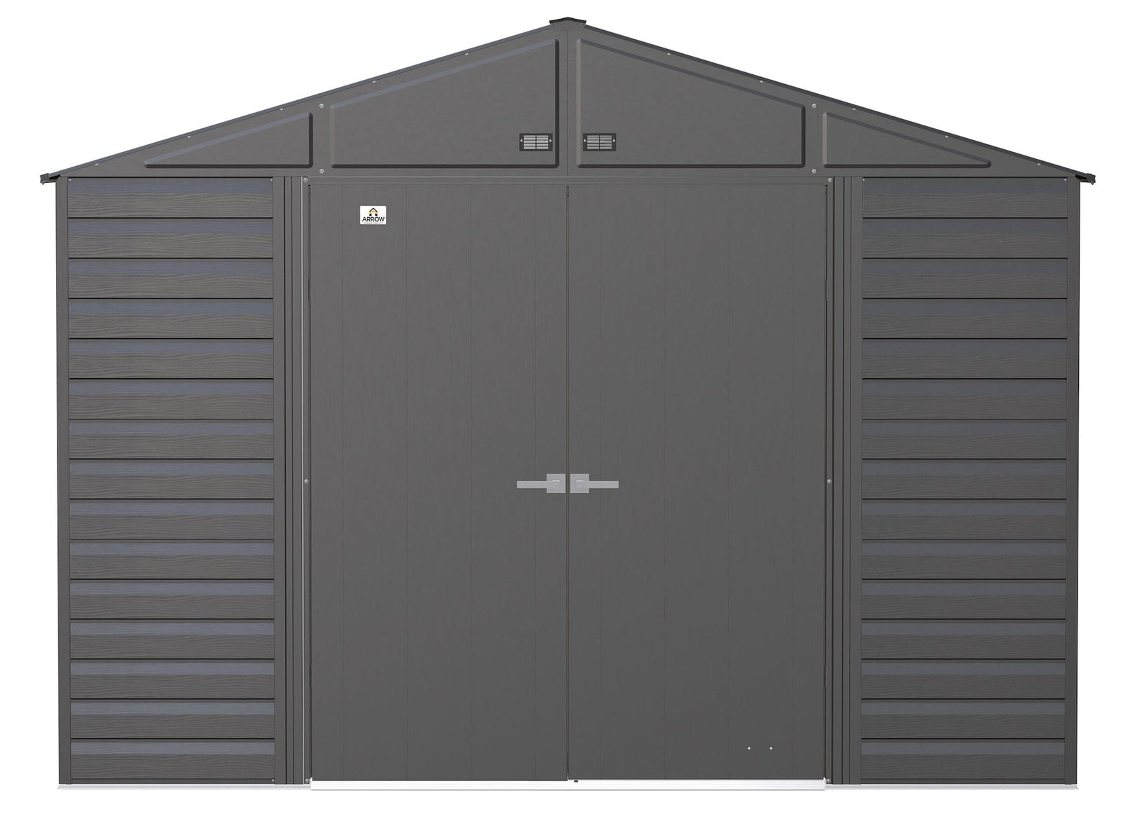 Select Galvanized Steel Storage Shed, Charcoal, 10-ft x 12-ft E3C2 - product image 4